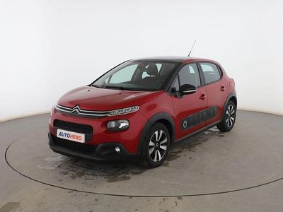 Usado Citroën C3 Feel 82 CV (60 kW) 2018 Rojo Utilitario