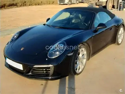 Usado Porsche 911 Carrera Cabriolet 370 CV (272 kW) 2017 Negro Descapotable