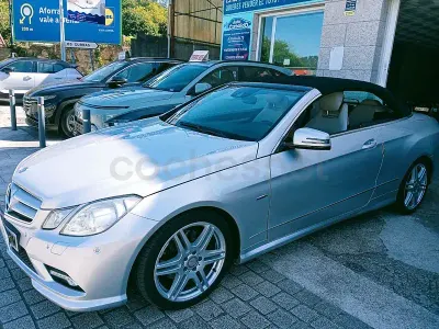 Usado Mercedes E350 Avantgarde 231 CV (169 kW) 2010 Gris / plata Descapotable