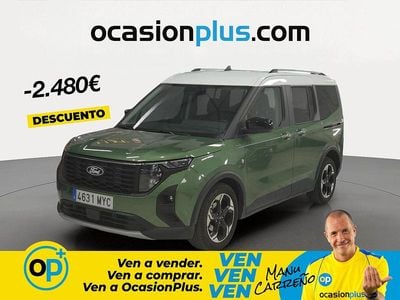 Usado Ford Tourneo Courier Active 125 CV (91 kW) 2025 Verde Monovolumen