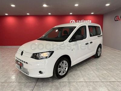 Usado VW Caddy Edition 102 CV (75 kW) 2021 Blanco Monovolumen