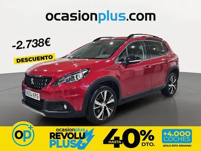 Usado Peugeot 2008 GT-line 120 CV (88 kW) 2018 Rojo SUV