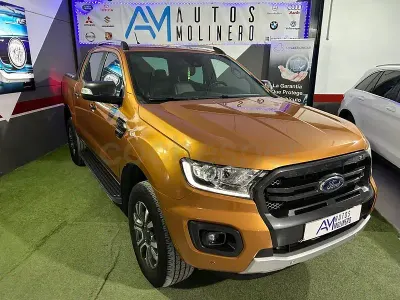 Usado Ford Ranger Wildtrack 213 CV (156 kW) 2021 Naranja Pickup/Camioneta