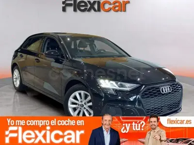Usado Audi A3 150 CV (110 kW) 2021 Negro Berlina