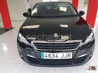 Usado Peugeot 308 Business-Line 100 CV (73 kW) 2015 Negro Berlina