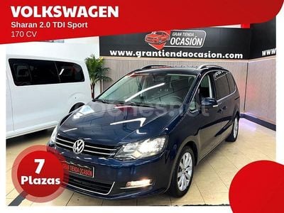 Azul Usado 2012 VW Sharan Sport Monovolumen | 13.480 € (Precio justo)