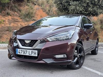 Usado Nissan Micra 92 CV (67 kW) 2021 Granate Utilitario