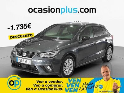 Usado Seat Ibiza FR 110 CV (80 kW) 2023 Gris Utilitario