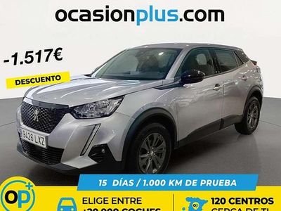 Käytetty Peugeot 2008 Active 101 HP (74 kW) 2022 Harmaa Katumaasturi