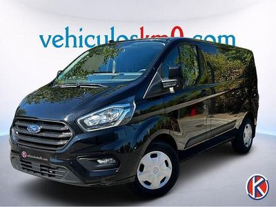 Usado Ford Transit Custom Trend 130 CV (95 kW) 2023 Negro Familiar