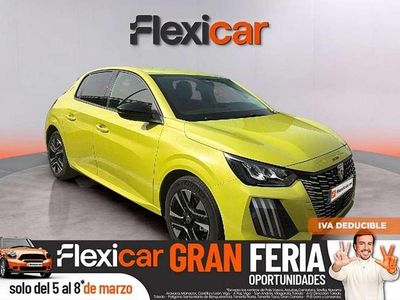 Usado Peugeot 208 Allure 110 CV (80 kW) 2025 Amarillo Utilitario