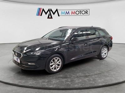 Usado Seat Leon Reference 115 HP (84 kW) 2022 Preto Carrinha