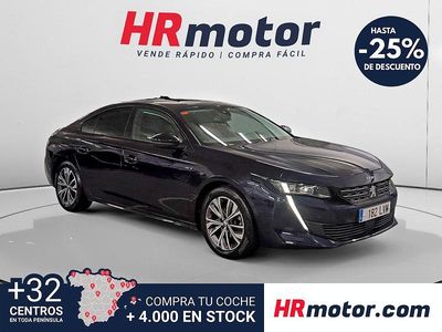 Usado Peugeot 508 Allure 131 CV (96 kW) 2021 Azul Berlina
