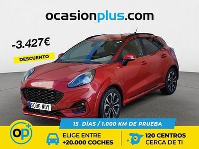 Rojo Usado 2022 Ford Puma ST-Line Recogida | 16.800 € (Precio justo)
