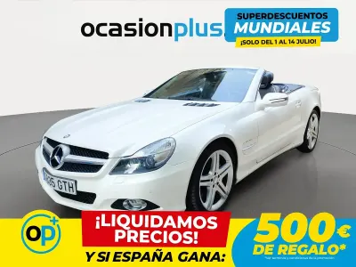 Usado Mercedes SL43 AMG AMG 315 CV (231 kW) 2010 Blanco Descapotable