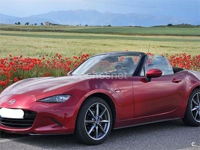 Usado Mazda MX5 131 CV (96 kW) 2019 Rojo Descapotable