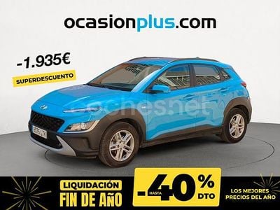 Azul Usado 2021 Hyundai Kona SUV | 19.090 € (Precio justo)