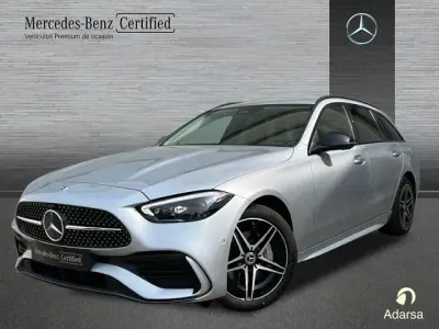 Usado Mercedes C300e 313 CV (230 kW) 2024 Plata hightech