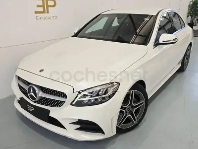 Usado Mercedes C180 156 CV (114 kW) 2019 Blanco Berlina
