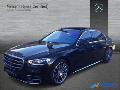 Usado Mercedes S580 AMG line 510 CV (375 kW) 2023 Negro ónix Berlina