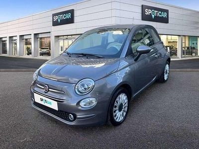 Usado Fiat 500 Lounge 71 CV (52 kW) 2020 Gris Berlina