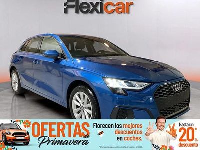 Usado Audi A3 116 CV (85 kW) 2021 Azul Berlina