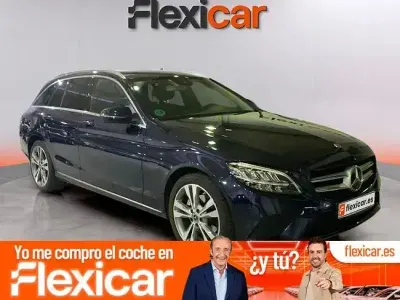 Usado Mercedes C220 194 CV (142 kW) 2019 Azul Familiar
