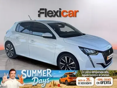 Usado Peugeot 208 Active 100 CV (73 kW) 2020 Blanco Utilitario