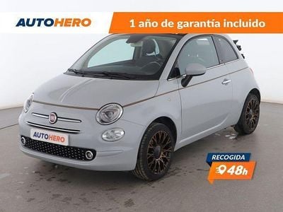 Gris Usado 2019 Fiat 500 Collezione Descapotable | 11.699 € (Precio justo)