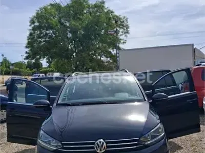 Usado VW Touran Advance 150 CV (110 kW) 2016 Negro Monovolumen