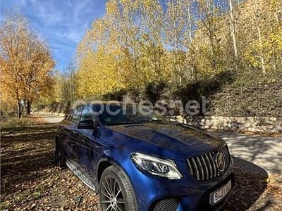 Usado Mercedes GLE43 AMG 367 CV (269 kW) 2017 Azul Coupe