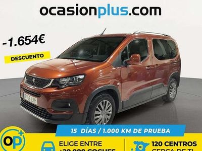 Marrón Usado 2021 Peugeot Rifter Allure Monovolumen | 16.546 € (Precio justo)