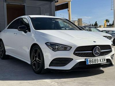Usado Mercedes CLA180 136 CV (100 kW) 2019 Blanco Berlina