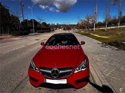 Usado Mercedes E350 252 CV (185 kW) 2013 Rojo Coupe