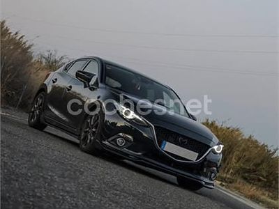 Usado Mazda 3 120 CV (88 kW) 2016 Negro Berlina