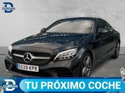 Usado Mercedes C200 184 CV (135 kW) 2018 Gris Coupe