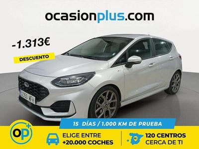 Usado Ford Fiesta ST-Line 125 CV (91 kW) 2023 Gris Berlina
