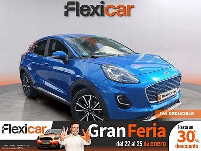 Azul Usado 2021 Ford Puma Titanium SUV | 16.490 € (Precio justo)