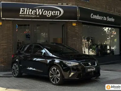 Usado Seat Ibiza FR 116 CV (85 kW) 2025 Negro Utilitario