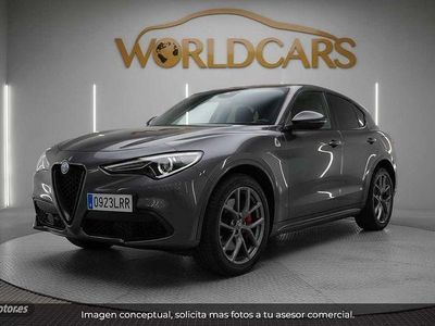 Gris Usado 2021 Alfa Romeo Stelvio Sprint SUV | 25.245 € (Precio justo)