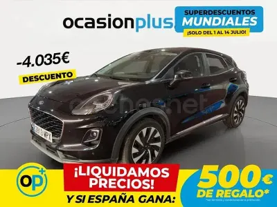 Usado Ford Puma Titanium 125 CV (91 kW) 2024 Negro SUV