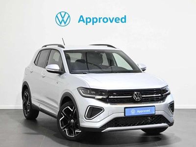 Usado VW T-Cross R-line 116 CV (85 kW) 2025 Plateado SUV