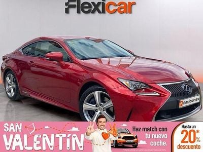 Usado Lexus RC300h Executive Line 223 CV (164 kW) 2015 Rojo Coupe