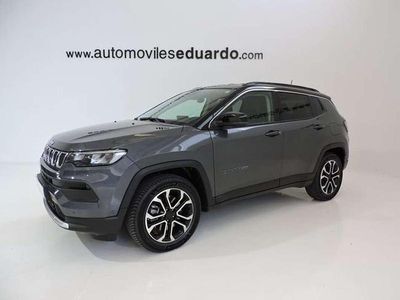 Usado Jeep Compass Limited 190 CV (139 kW) 2022 Gris SUV