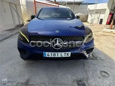 Usado Mercedes GLC43 AMG 367 CV (269 kW) 2019 Azul SUV
