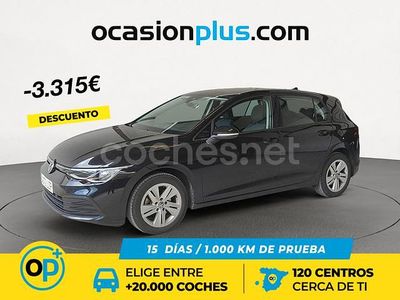 Negro Usado 2022 VW Golf Life Berlina | 19.590 € (Precio justo)