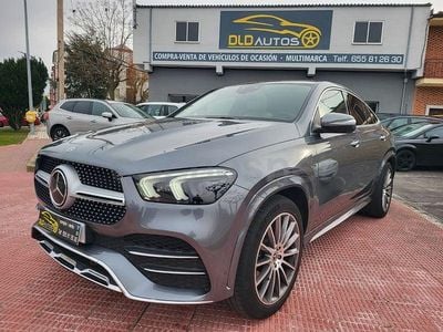 Usado Mercedes GLE350 320 CV (235 kW) 2021 Gris / plata Coupe