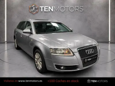 Usado Audi A6 140 CV (102 kW) 2007 Gris / plata Familiar