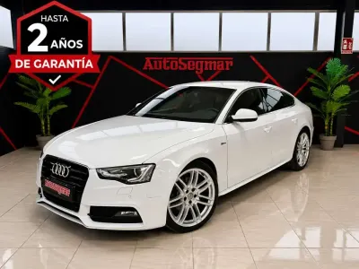 Usado Audi A5 Sportback S-Line 190 CV (139 kW) 2016 Blanco Utilitario