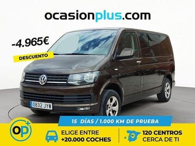 Marrón Usado 2017 VW Caravelle Trendline Monovolumen | 23.325 € (Buen precio)